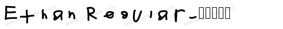 Ethan Regular字体转换